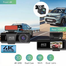 دوربین ثبت وقایع خودرو اتوویژن مدل Autovision 507 به همراه دوربین عقب