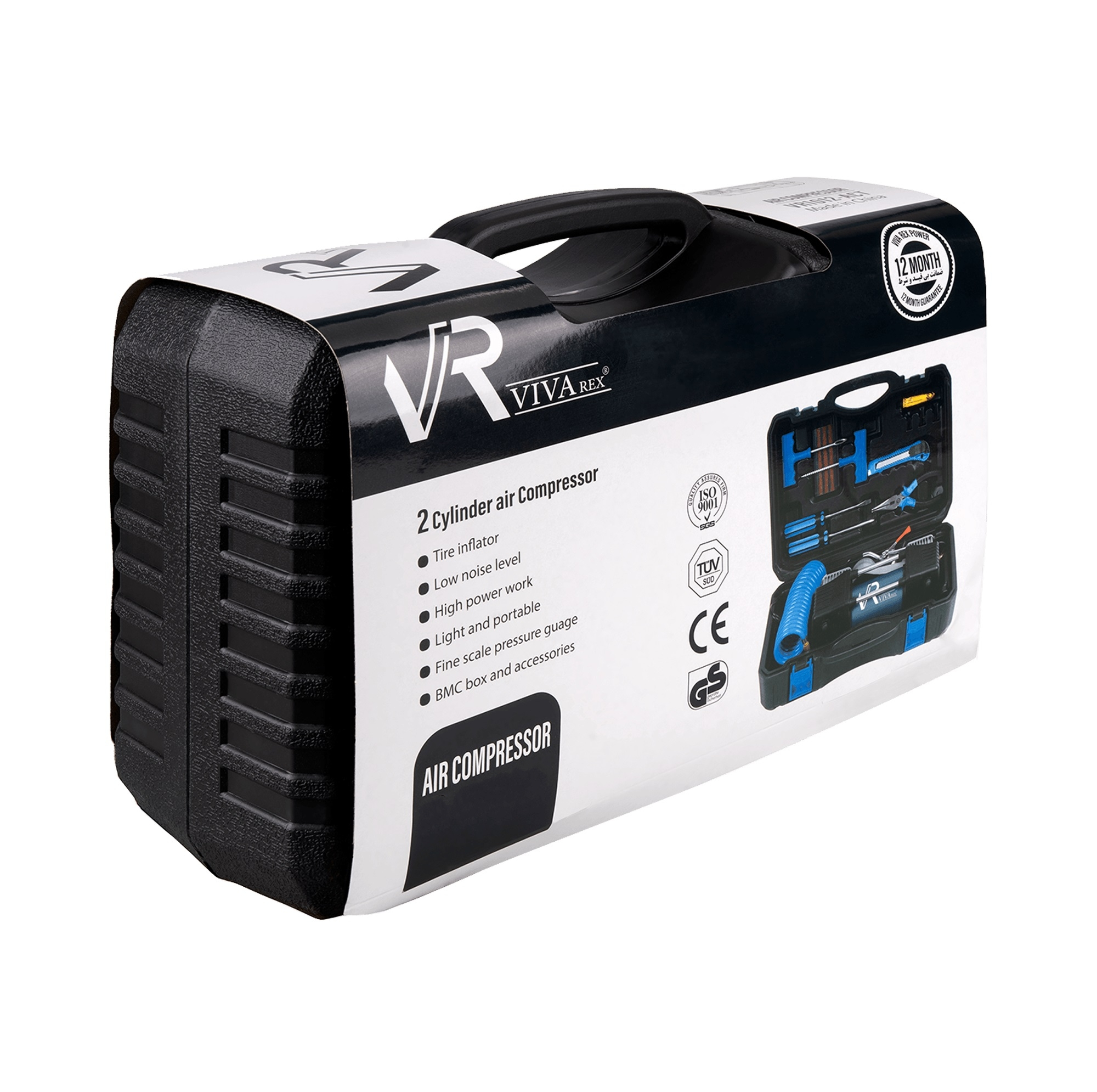 کمپرسور هوا ویوارکس مدل VR1207-ACT