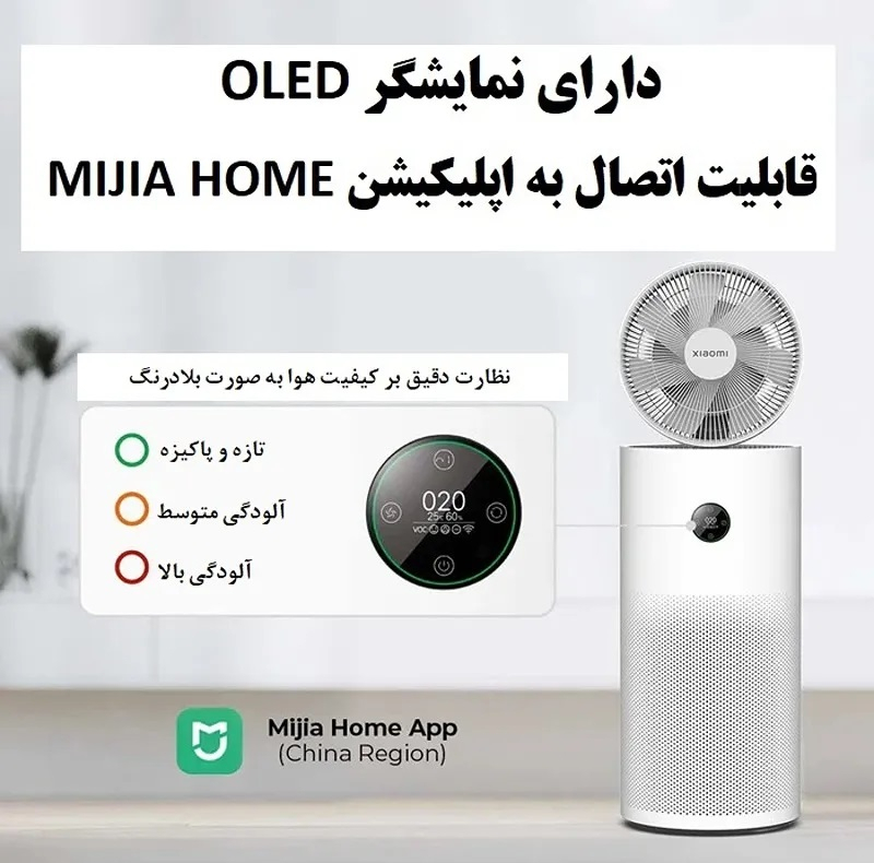 دستگاه تصفیه کننده هوا میجیا مدل 6 گلوبال