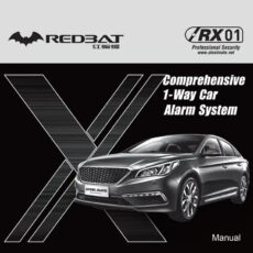 دزدگیر خودرو استیل میت مدل RX1000 کد REDBAT-03