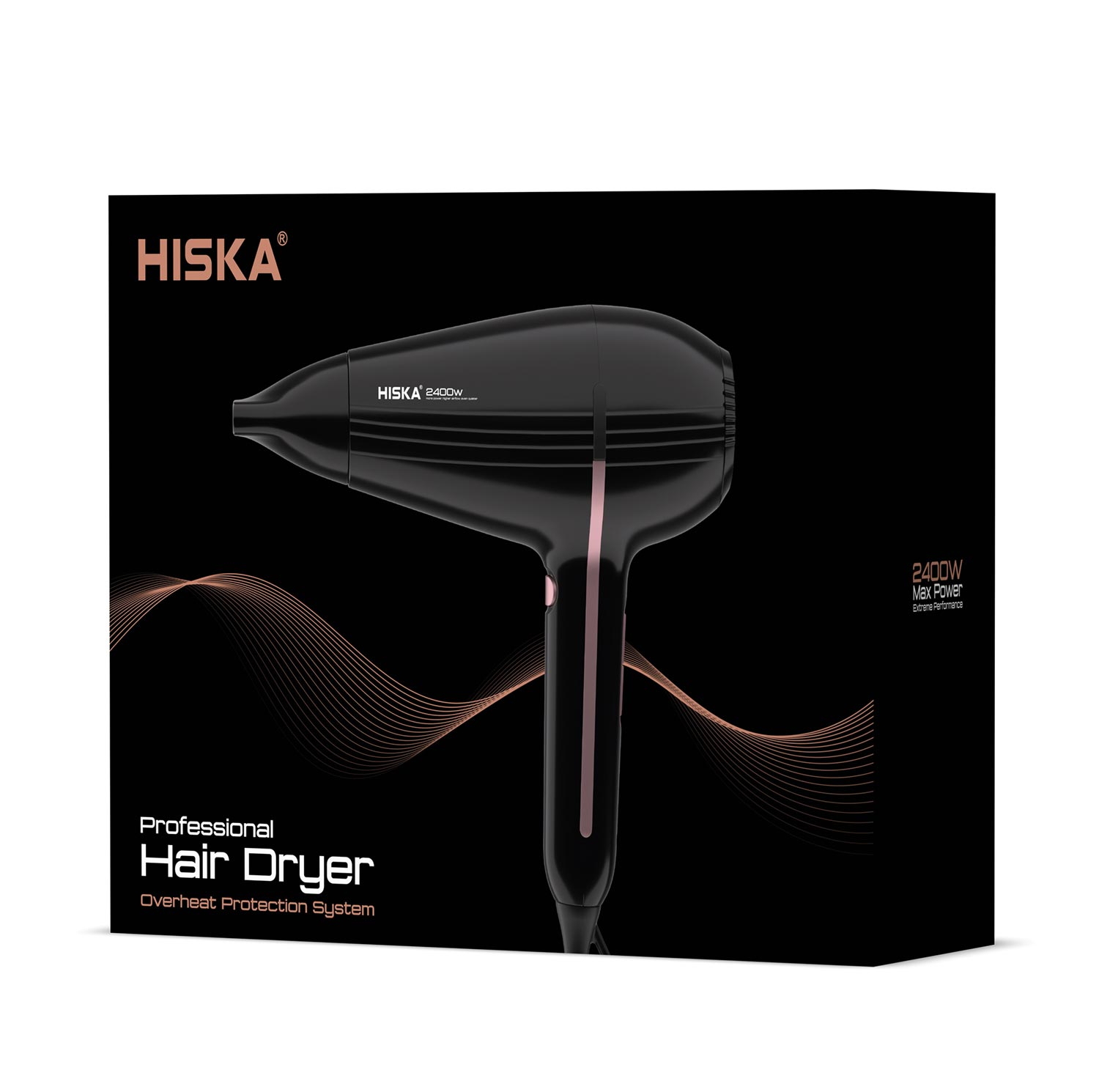 سشوار حرفه ای 2400 وات هیسکا مدل H5264