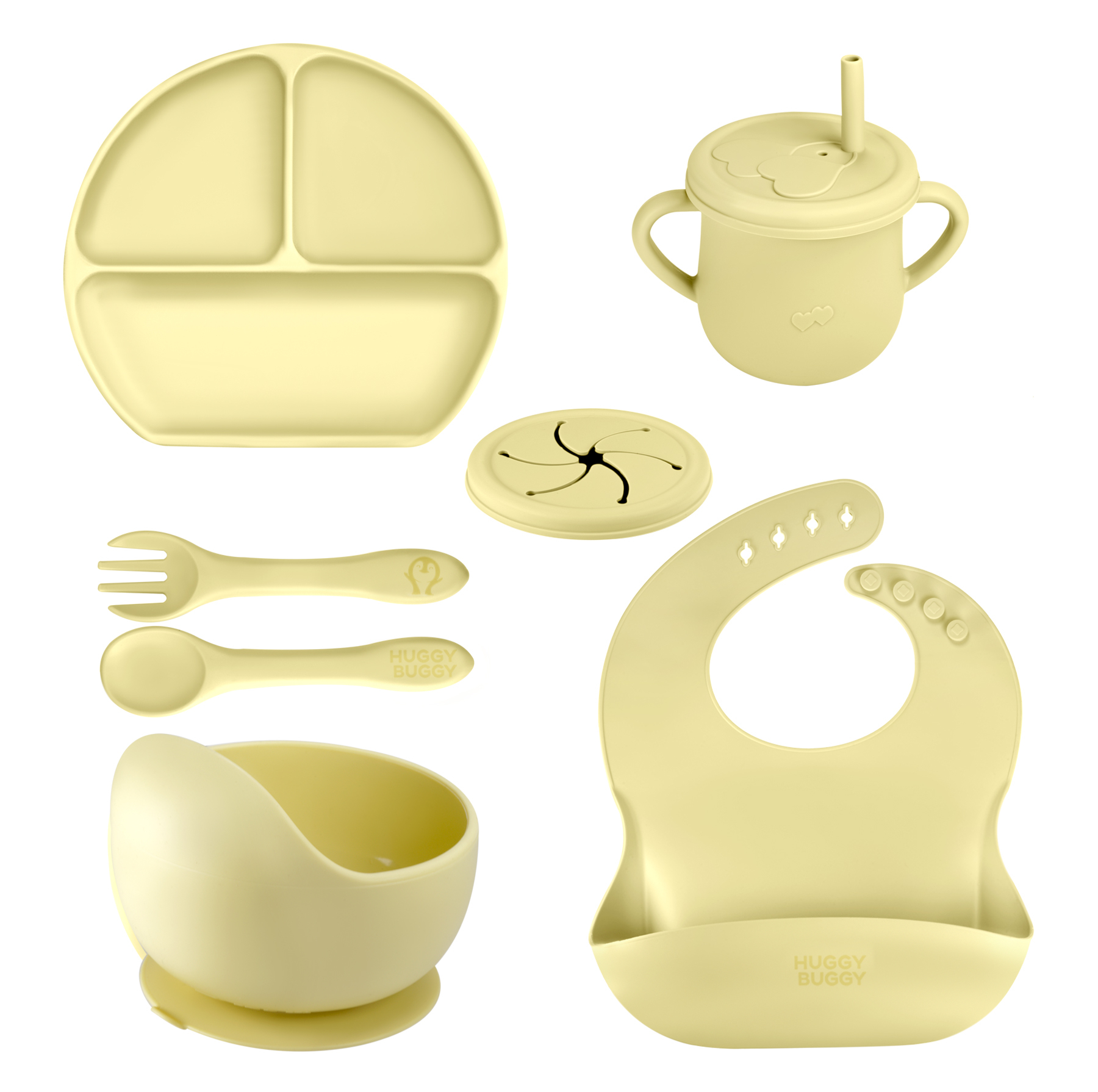 ظرف غذا سیلیکونی 8 تکه هاگی باگی کد 3309