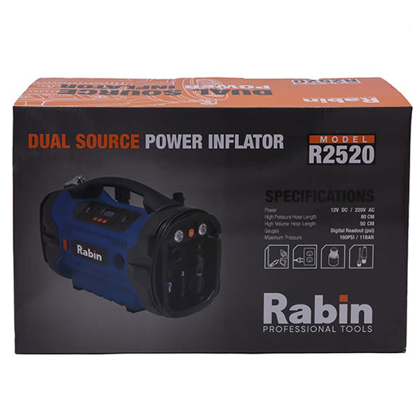 کمپرسور هوا فندکی و برقی رابین مدل R2520