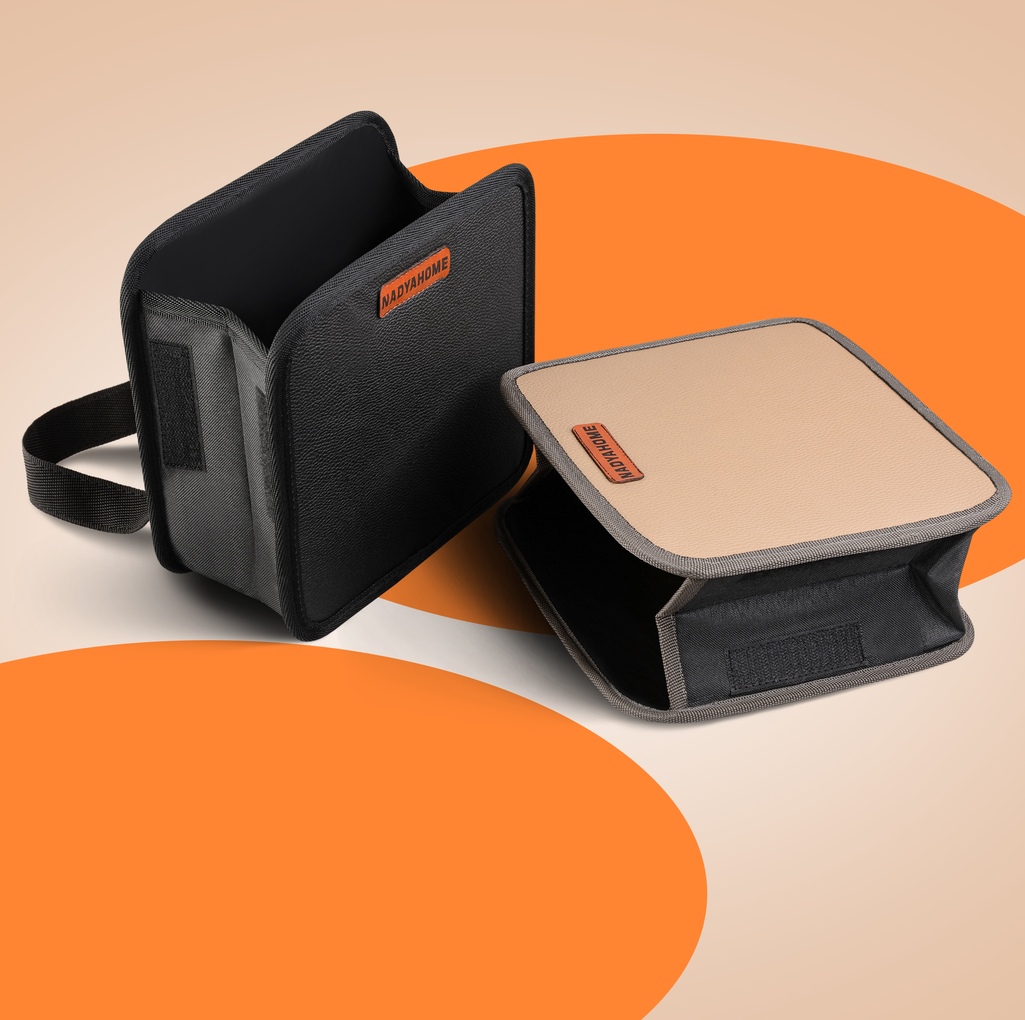 سطل زباله خودرو نادیاهوم مدل foldable4849
