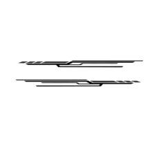 برچسب بدنه خودرومهدیارطرح اسپرت کد SMB004M