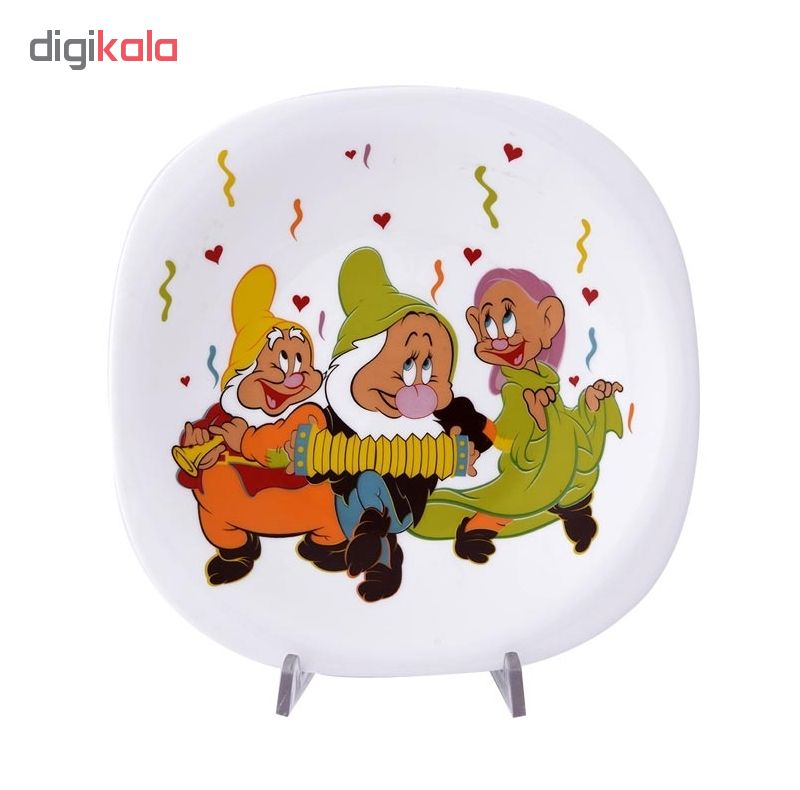 ست ظرف غذا کودک 5 تکه مدل هفت کوتوله