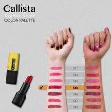 رژ لب جامد کالیستا مدل Glamor Shine شماره S85