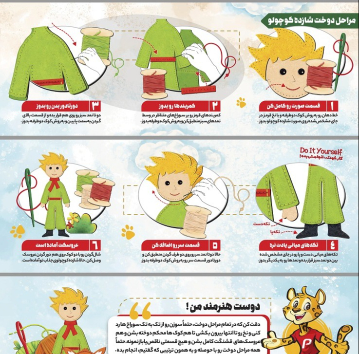 بازی آموزشی پنتر-یونیسف مدل شازده کوچولو