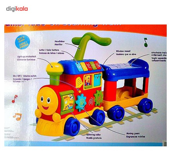 پارک واکر وین فان مدل Walker Ride On Learning Train