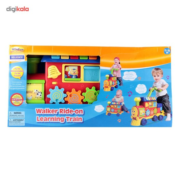 پارک واکر وین فان مدل Walker Ride On Learning Train