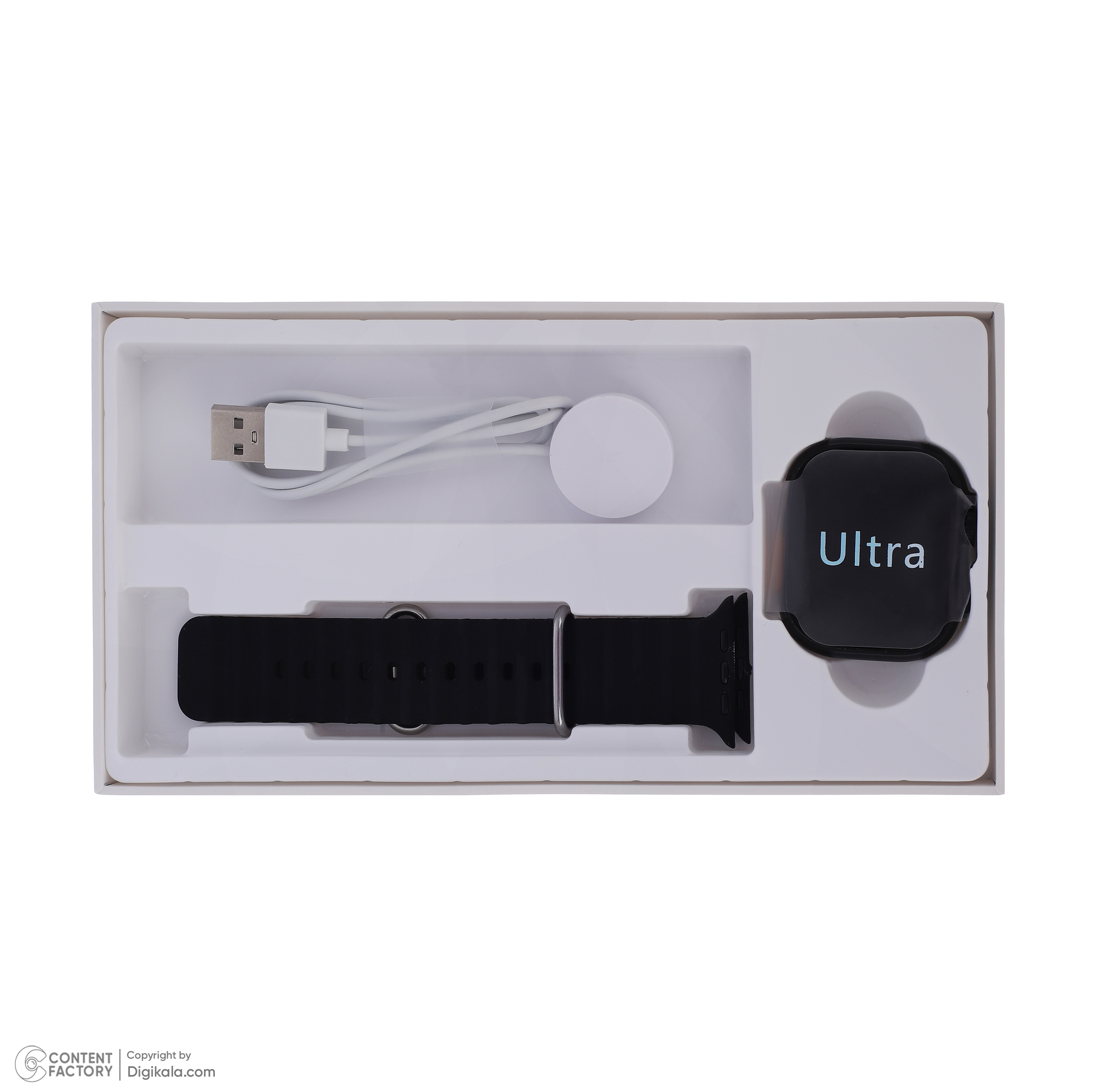 ساعت هوشمند 49 میلیمتری مدل V-Ultra 3 با بند سیلیکونی