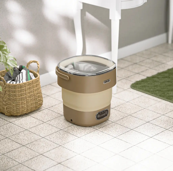 مینی واش 13 کیلوگرم گرین لاین مدل fold wash mini washing machine 13L