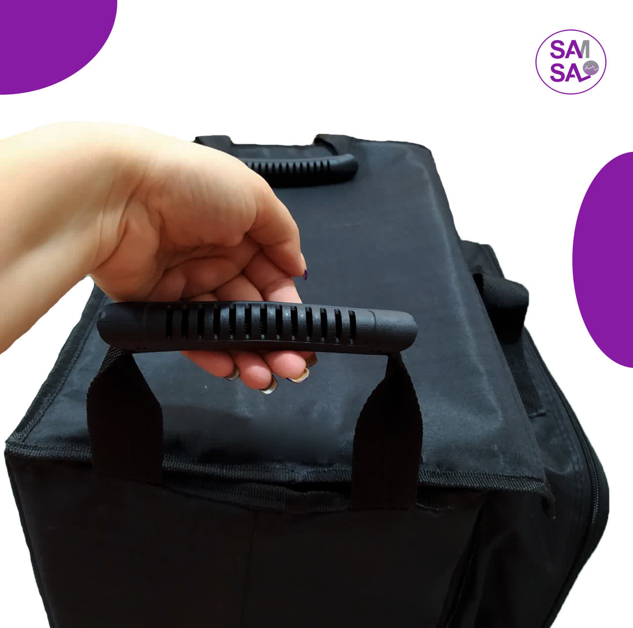 کیف نظم دهنده صندوق عقب خودرو سام سالو مدل 2ta به همراه کیف ابزار مجموعه دو عددی