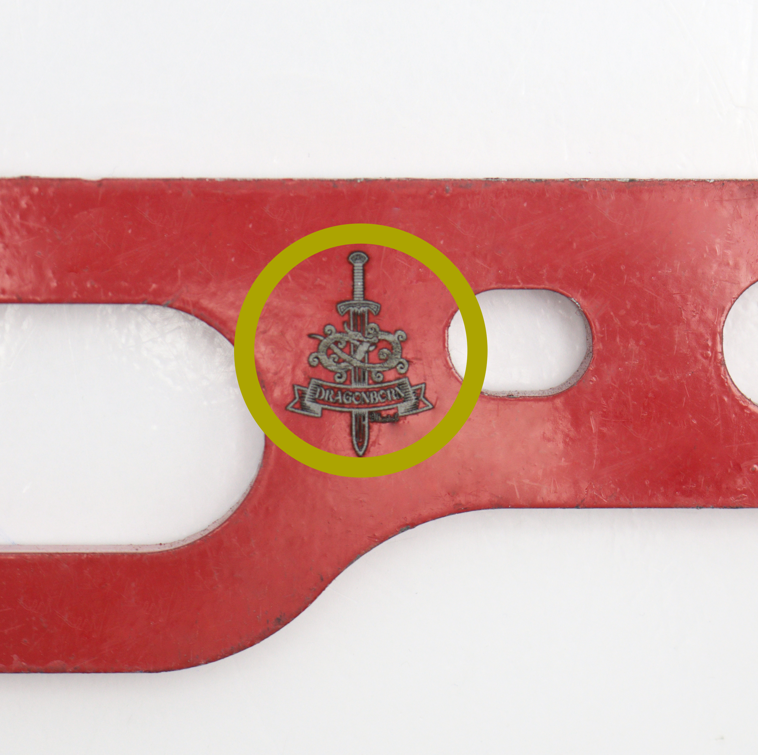 کمک کش صافکاری بدنه خودرو مدل دراگون برن کد YP-MOSTATIL-24.5x6.5CM