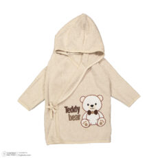 ست حوله حمام نوزاد 5 تکه مادرکر مدل Teddy Bear سایز 85x85x1 سانتی‌متر