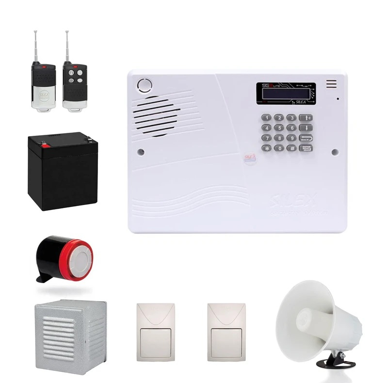 دزدگیر اماکن سایلکس مدل پک کامل SG-Lite دو چشمی