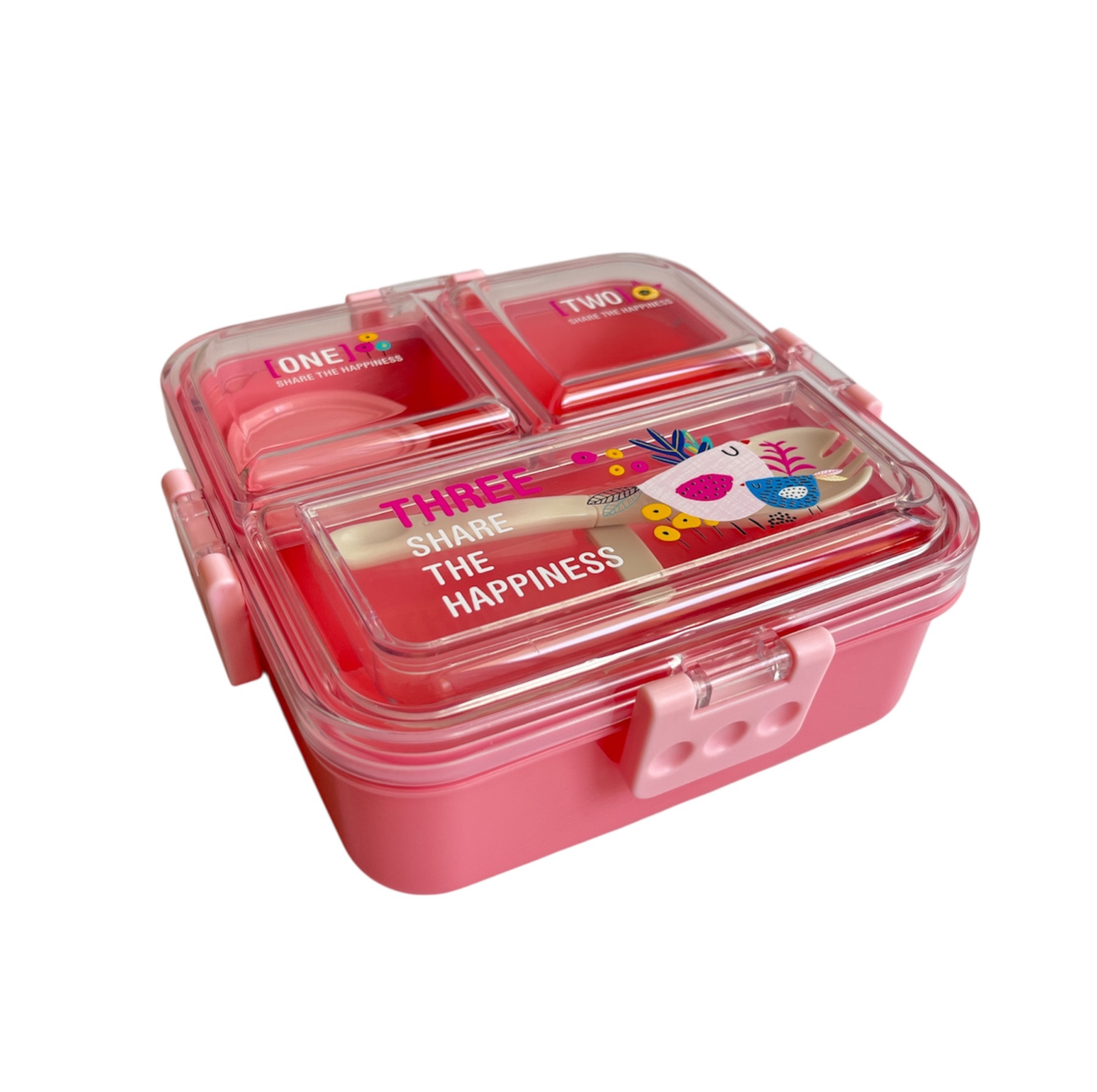 ظرف غذا کودک طرح Happiness کد VT4904