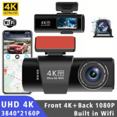 دوربین ثبت وقایع خودرو اتوویژن مدل Autovision 507 به همراه دوربین عقب