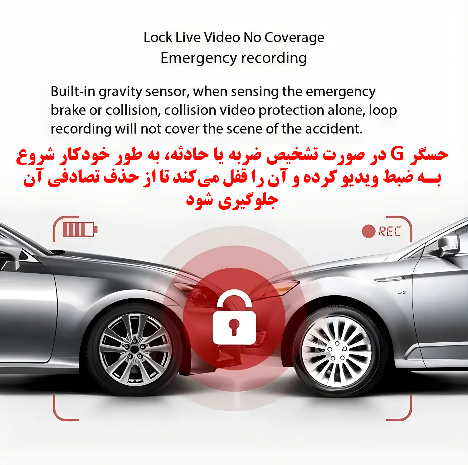 دوربین ثبت وقایع خودرو مدل T751/1296P