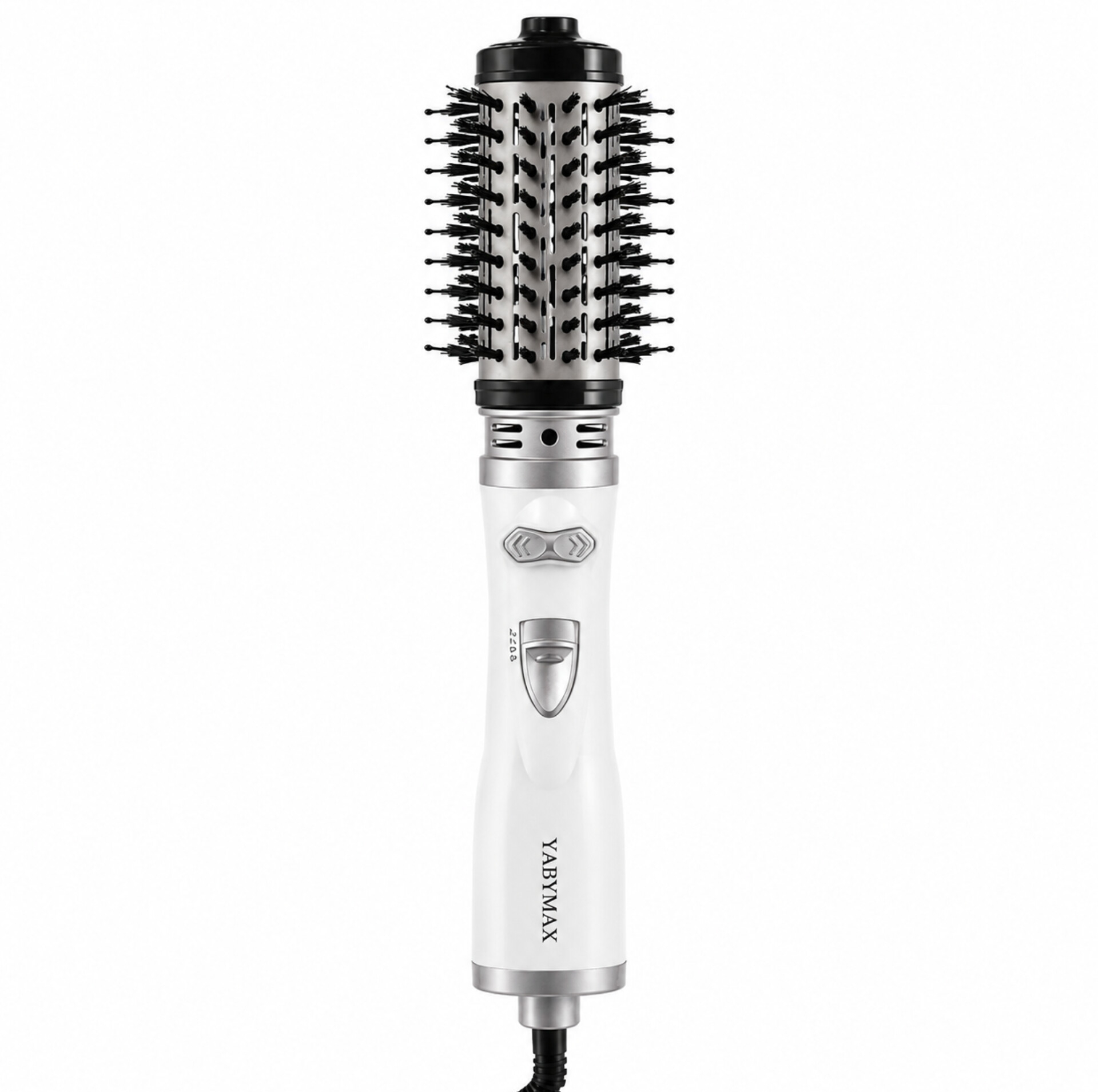 سشوار چرخشی یابی مکس مدل YA-1203 با توان 1600 وات، موتور AC، تنظیم دما و سرعت در سه حالت و سری کاهش وز مو