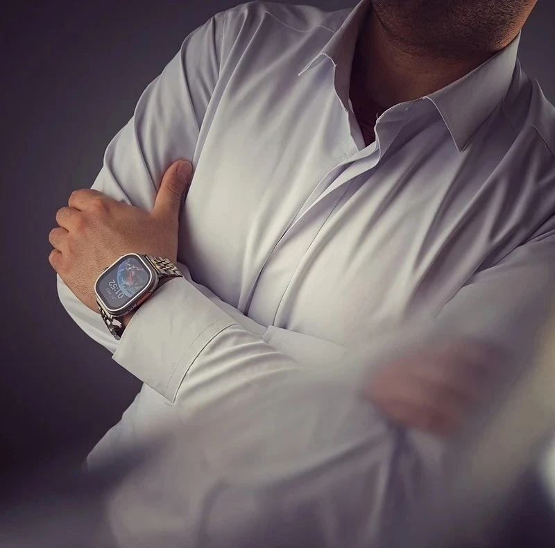 ساعت هوشمند 49 میلی متری کیوار مدل KE ULTRA MAX با بند سیلیکونی