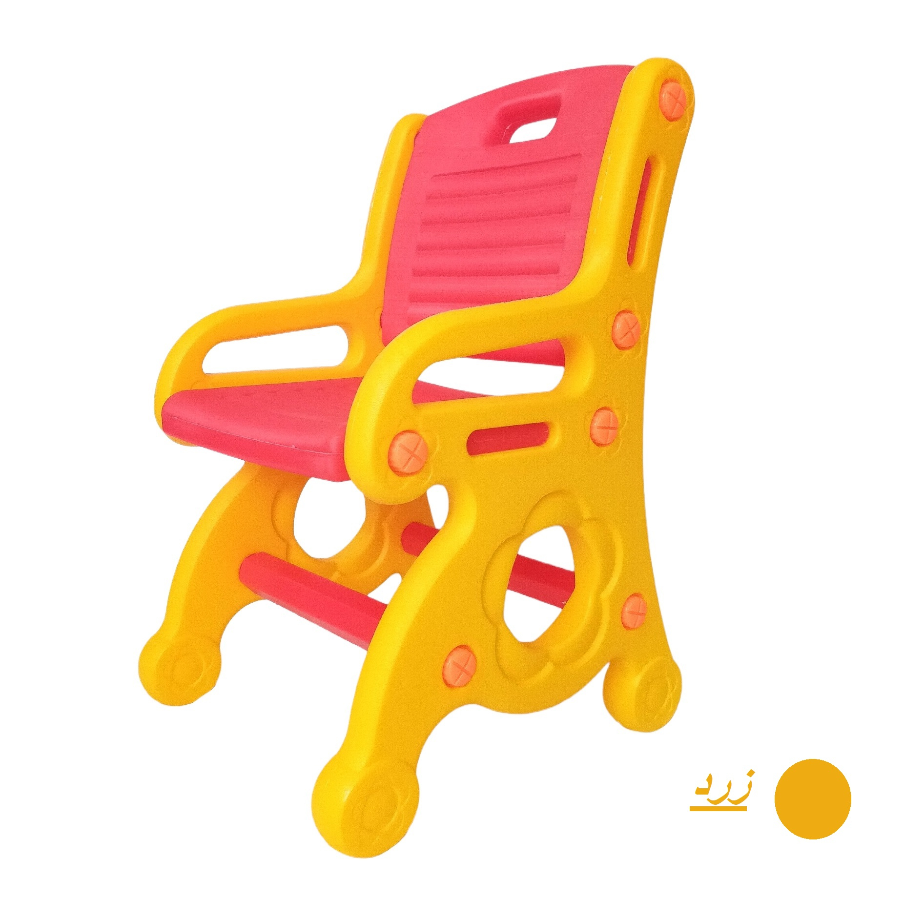 صندلی کودک مدل دسته دار کد 120