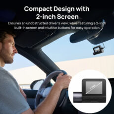 دوربین فیلم برداری خودرو سوِنتی مِی مدل Dash Cam A410 SET + Rear Cam Set (RC21)