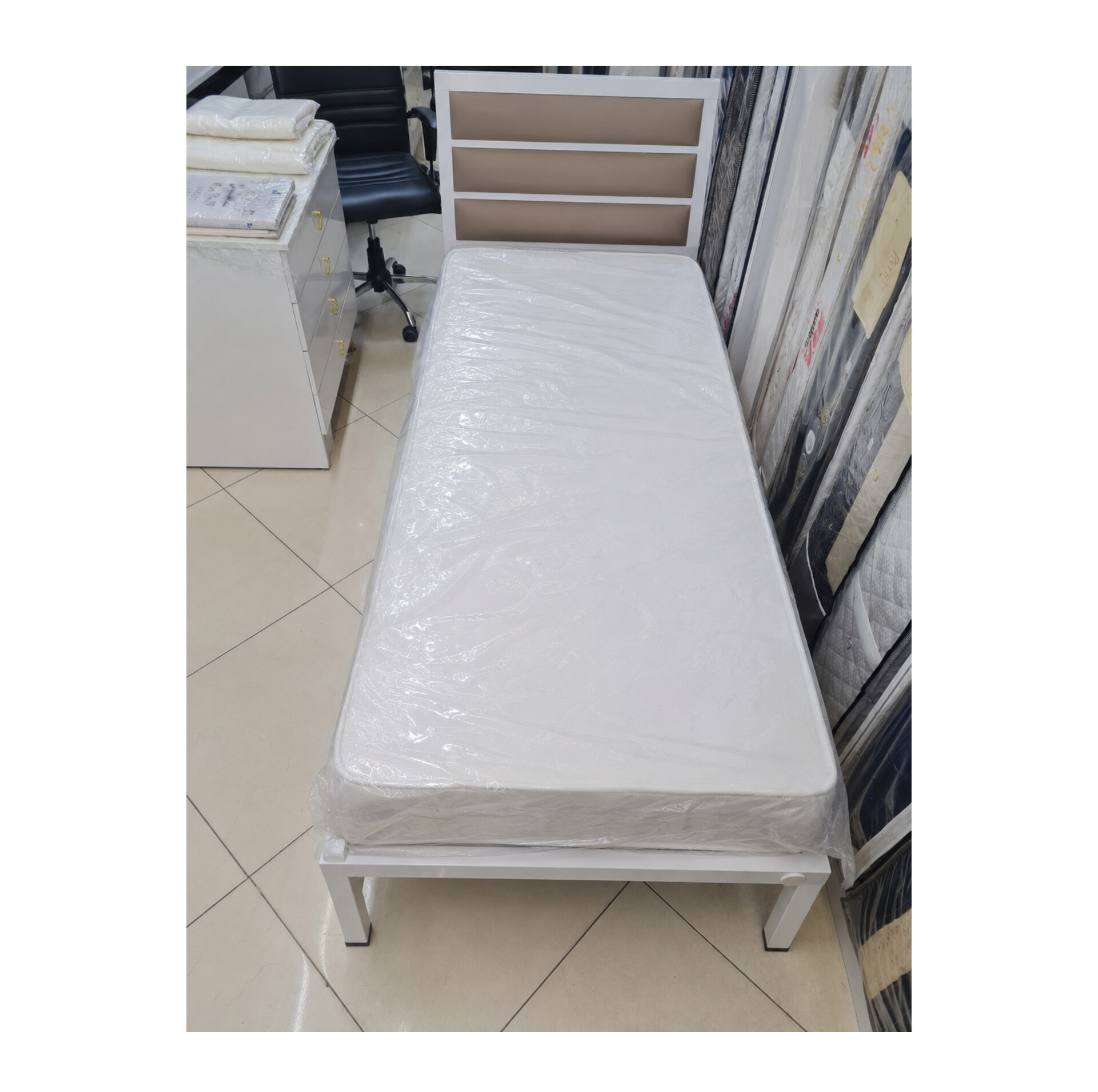 تشک طبی فنری رویال مدل بونل کد 7 PXR یک نفره سایز 180×200 سانتی متر
