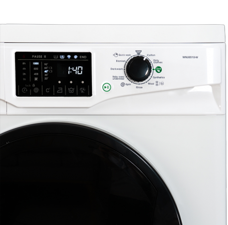 ماشین لباسشویی 6 کیلوگرم اتوماتیک آبسال مدل WNU6510-W