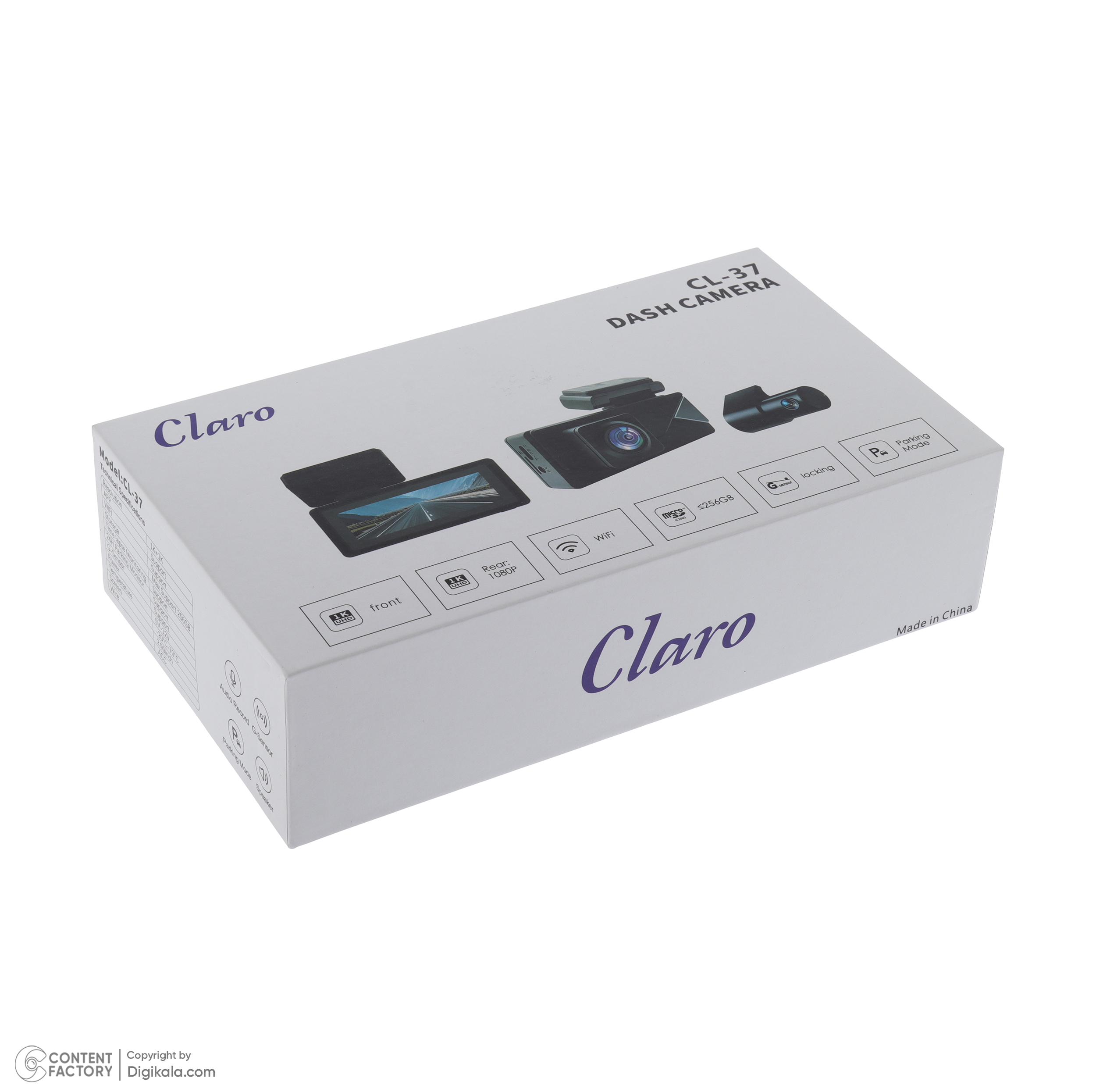 دوربین ثبت وقایع کلارو مدل CL-37 مجموعه 2 عددی