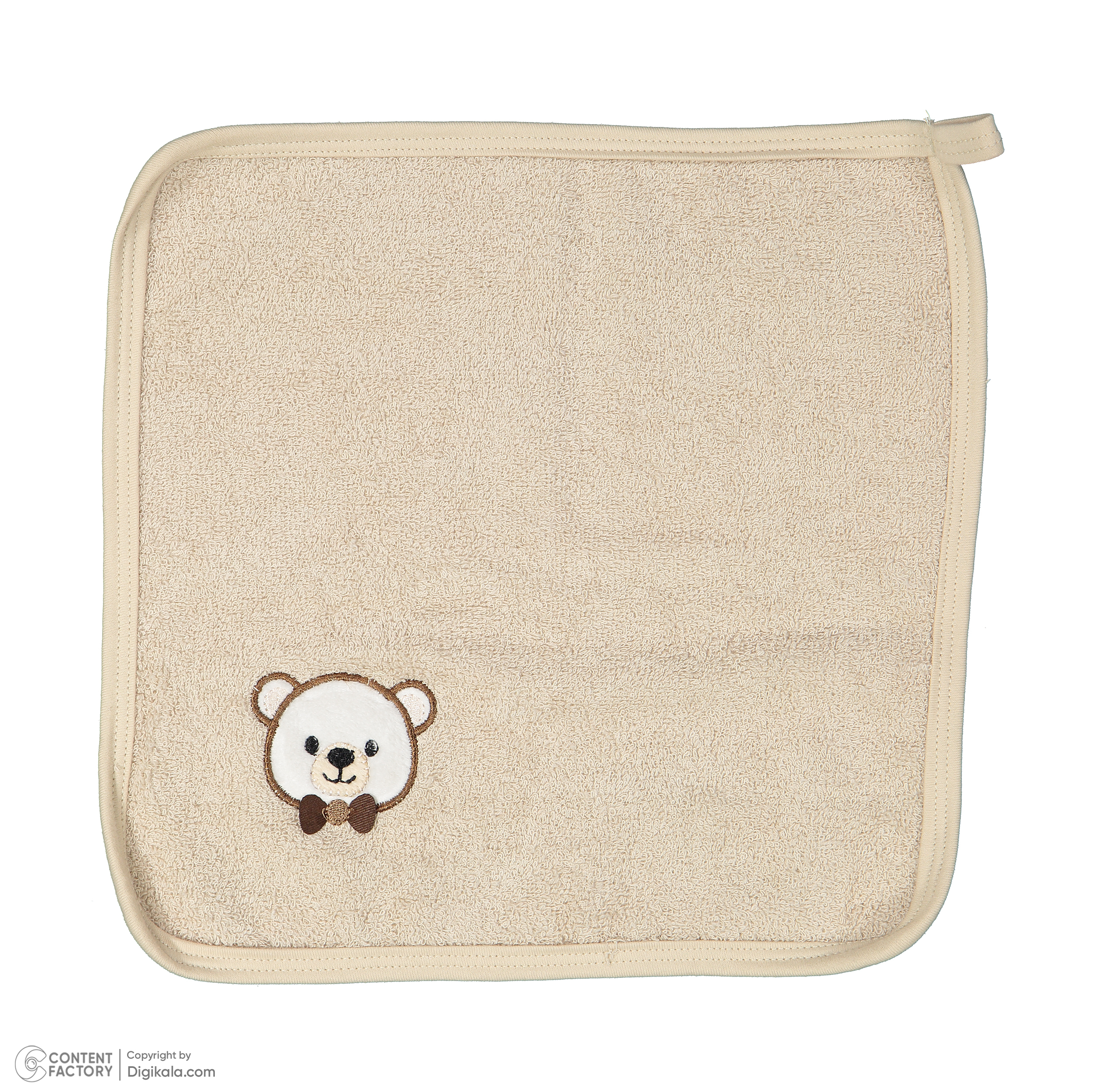 ست حوله حمام نوزاد 5 تکه مادرکر مدل Teddy Bear سایز 85x85x1 سانتیمتر