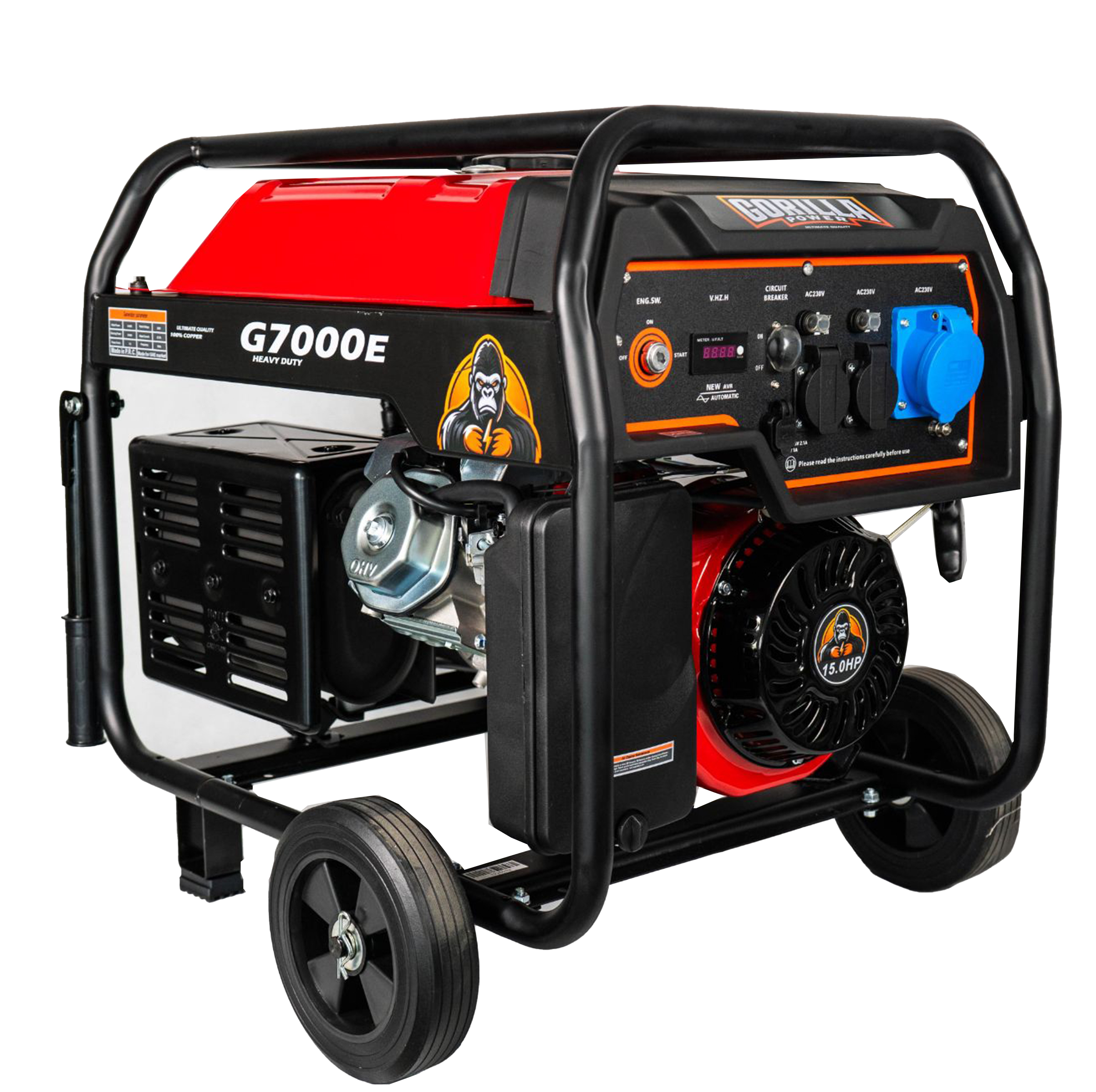 موتور برق بنزینی 15 اسب بخار گوریلا پاور مدل G7000E