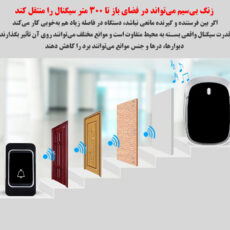 زنگ بی سیم مدل AC-JK05
