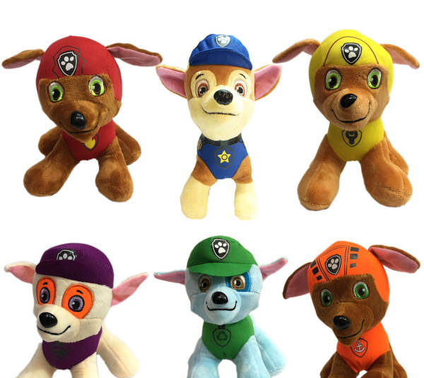 عروسک سگ نگهبان بانیبو مدل Paw Patrol مجموعه 6 عددی