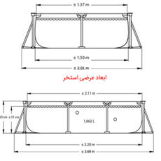 استخر بادی اینتکس مدل 28270