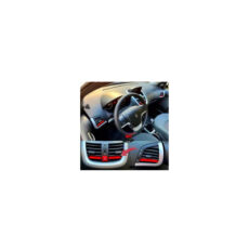 ردلاین سپر و دریچه کولر خودرو کالانیکس مدل RED-207-100302 مناسب برای 207 مجموعه 13 عددی به همراه وردپلیت