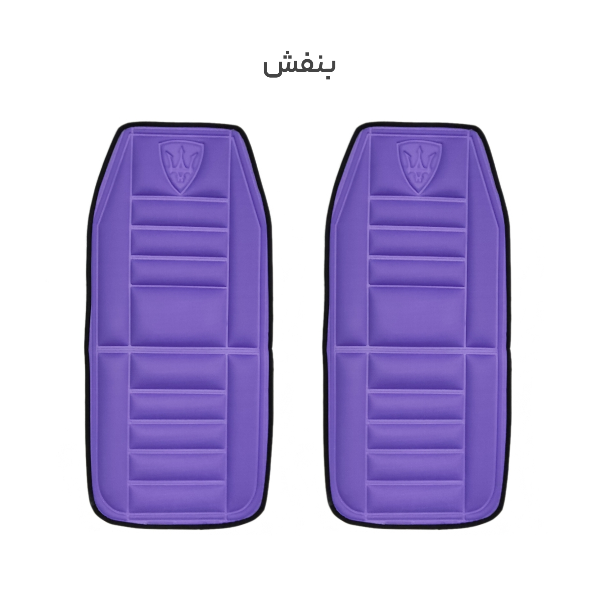 پشتی طبی صندلی خودرو مدل عرقگیر کد k222 مجموعه 2 عددی