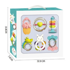جغجغه بی بی این مدل HANDBELL BABY کد 69-608 مجموعه 6 عددی