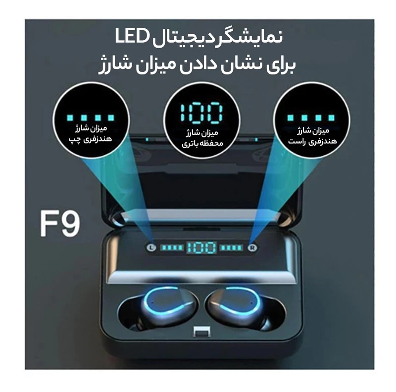 هدفون بلوتوثی گیمینگ مدل TWS 5.4