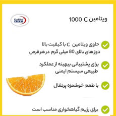 قرص ویتامین ث 1000 یورویتال بسته 60 عددی