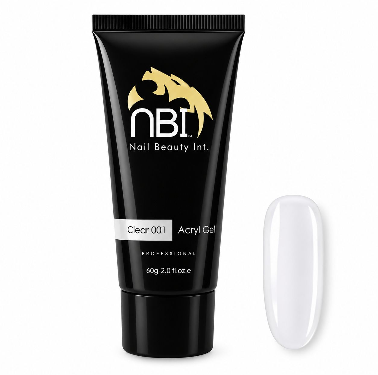 پلی ژل کاشت ناخن مدل nbi 001 حجم ۶۰ میلی‌لیتر