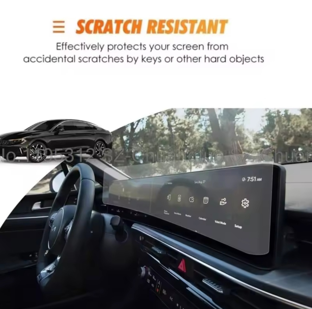 محافظ صفحه نمایش مانیتور و کیلومتر مدل 2in1 مناسب برای کیا k5
