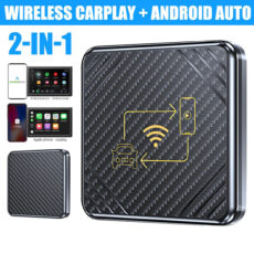 کارپلی و اندروید اتو مدل Wireless CarPlay/Android Auto Q1 به همراه کابل Type-C به USB و کابل Type-C به Type-C