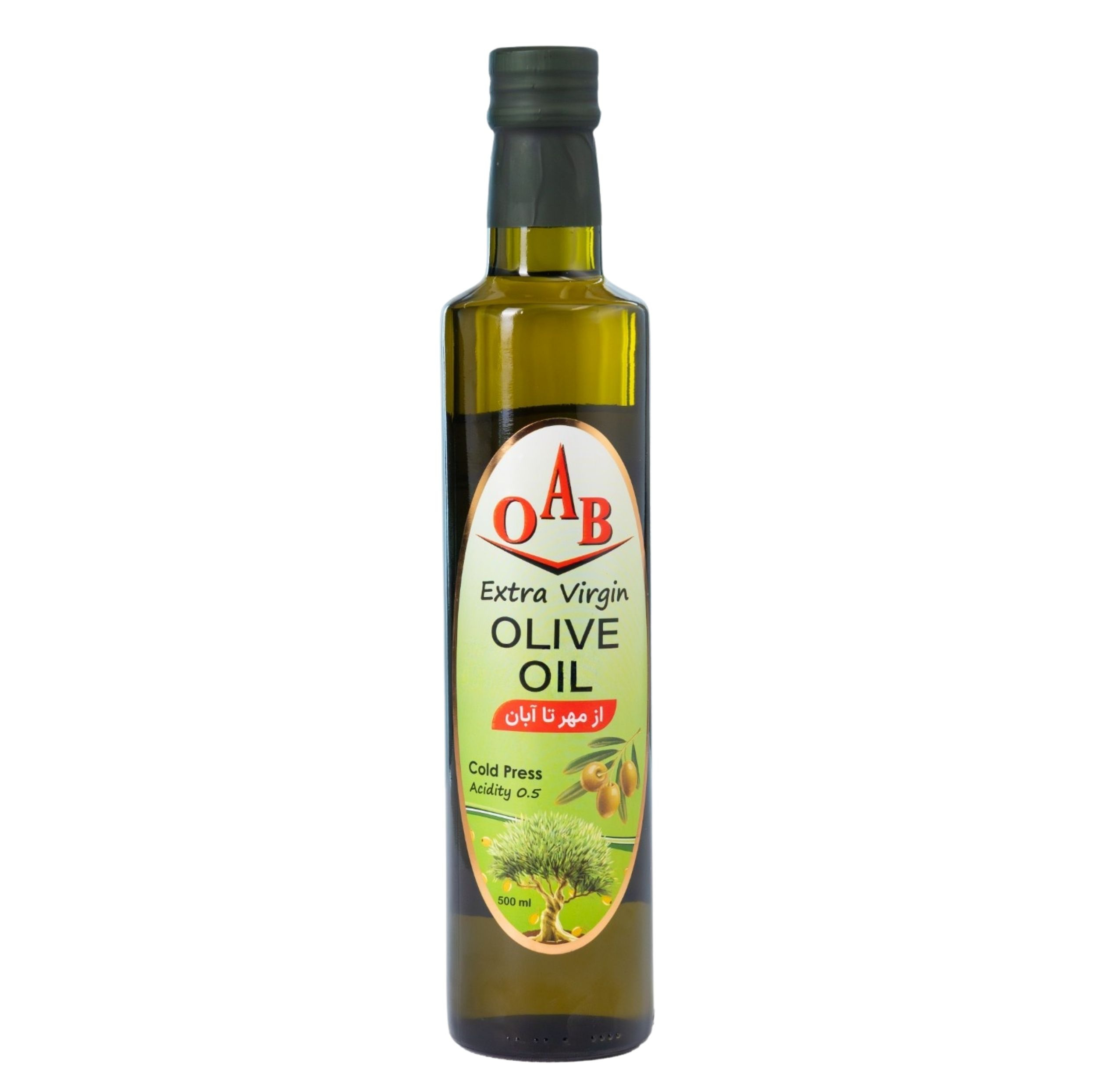 روغن زیتون فرابکر با بو اُ آ ب - 500 میلی‌لیتر