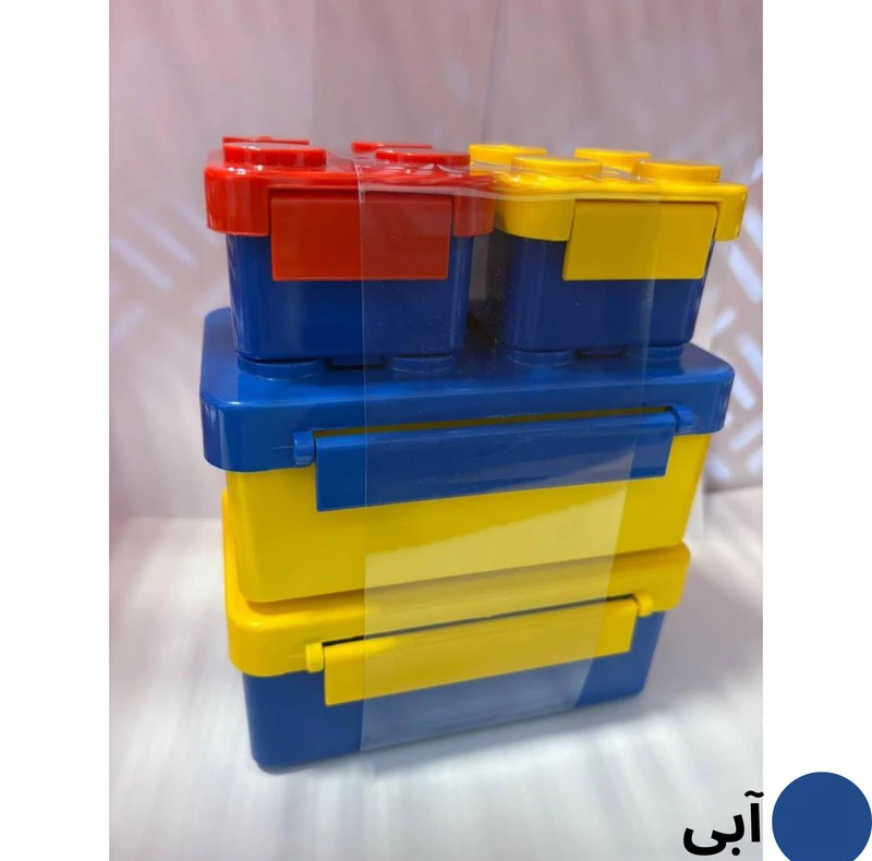 ظرف غذای ۴ تکه کودک مدل پازل