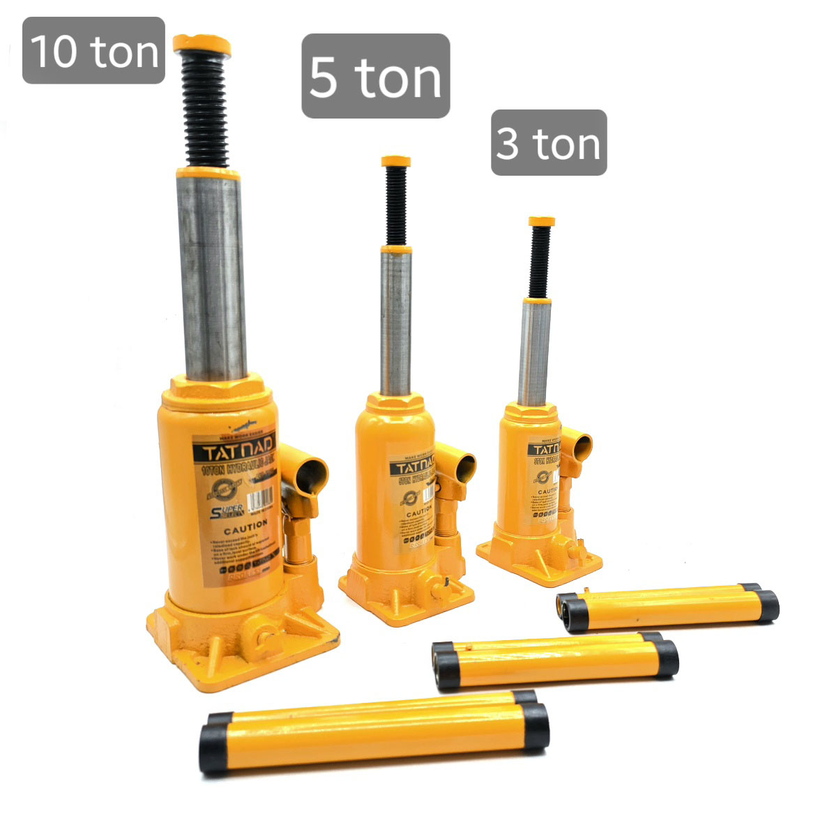 جک روغنی هیدرولیک خودرو تات ناد مدل ART-71900 ظرفیت 3 تن