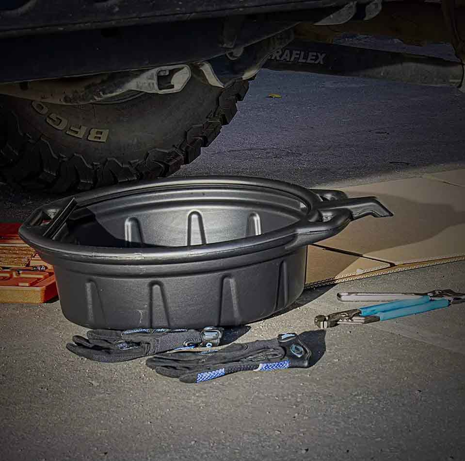 ظرف تعویض روغن مدل 8L