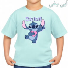 تی‌شرت آستین کوتاه بچگانه مدل استیچ  کد p7