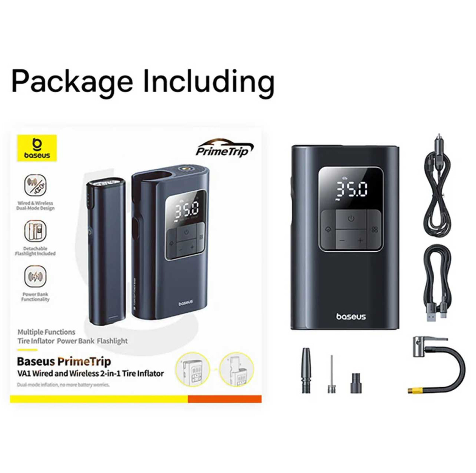 کمپرسور  هوا 75 وات بیسوس مدل BS-CG034