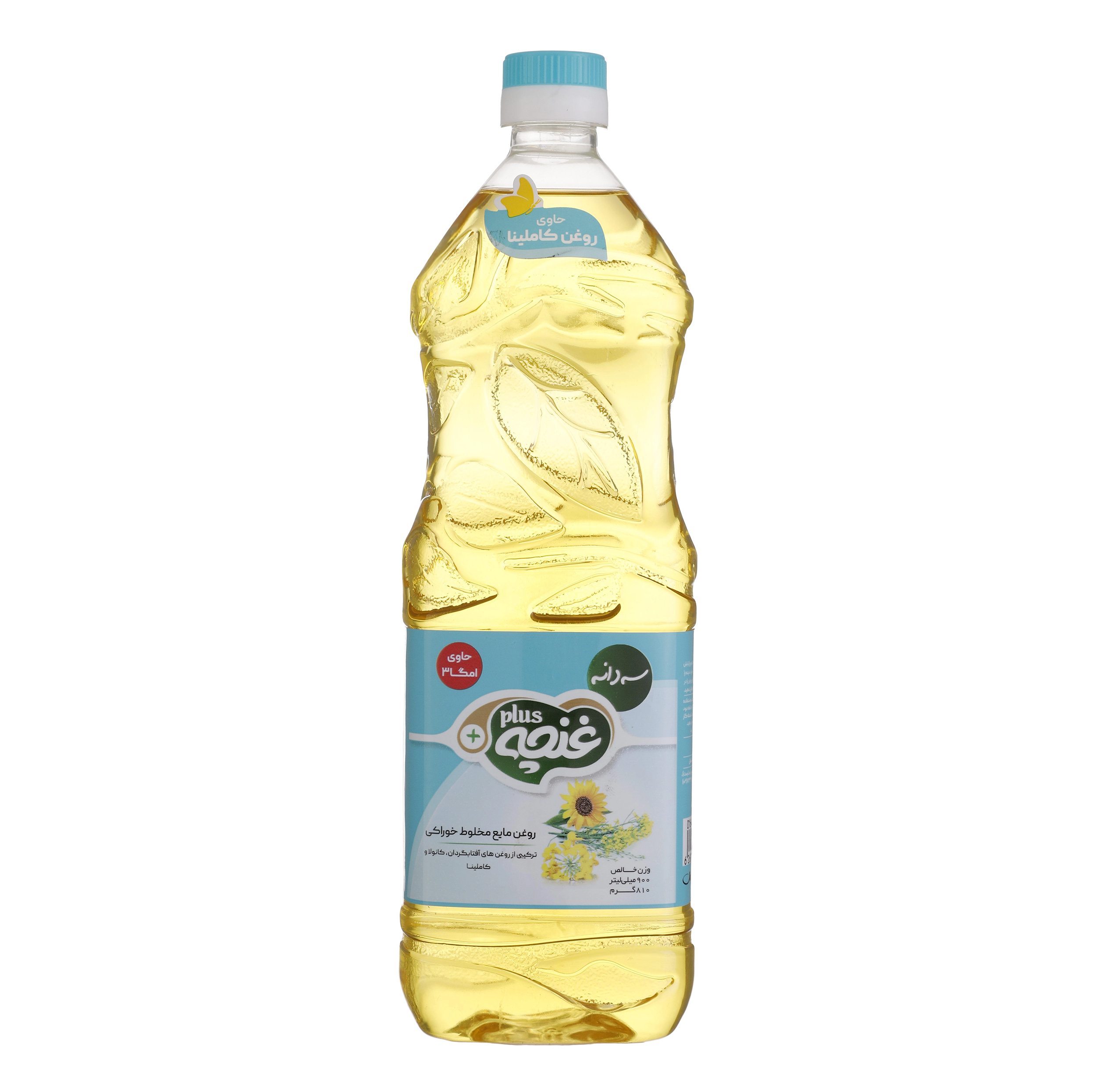روغن مایع مخلوط سه دانه غنچه پلاس - 810 گرم
